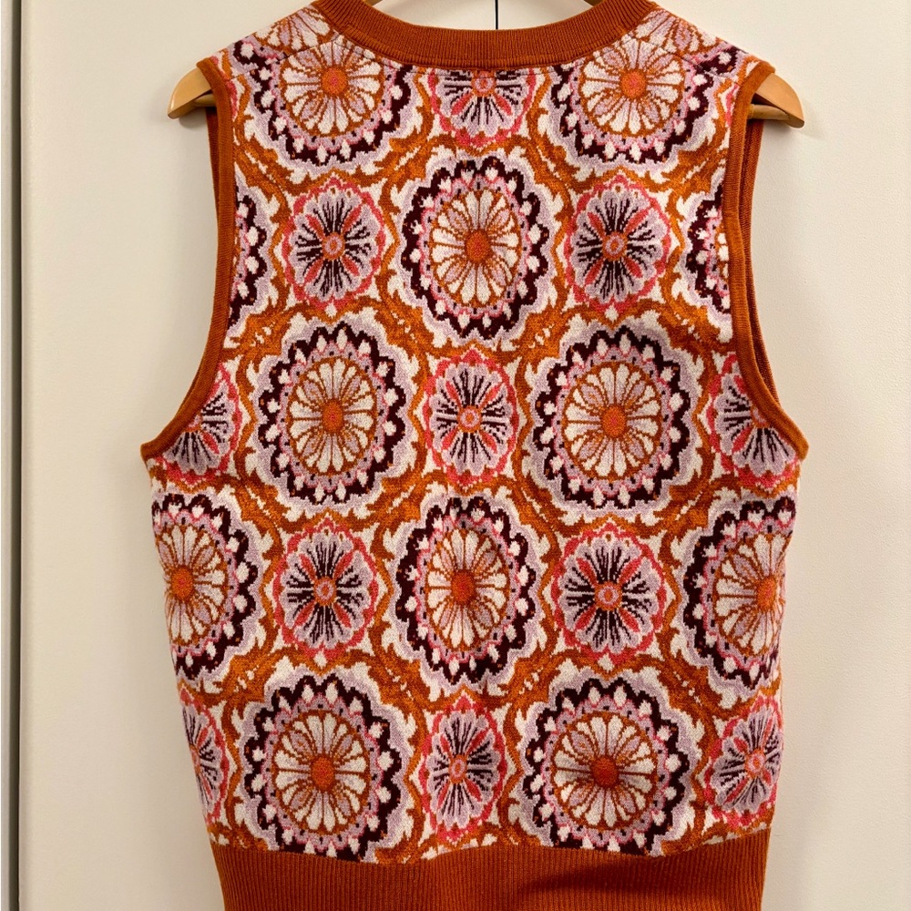 Maeve by Anthropologie Vera Jacquard Sweater Vest